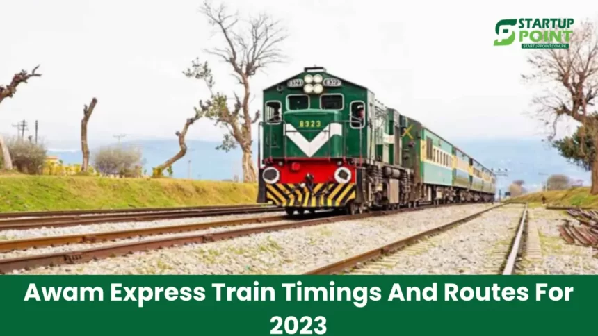 Karachi To Peshawar Awam Express Train Timings And Routes For 2023