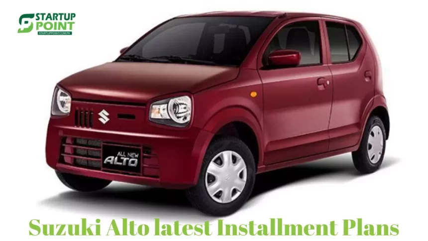 Suzuki Alto latest Installment Plans