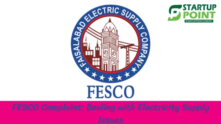 FESCO Complaint Dealing with Electricity Supply Issues