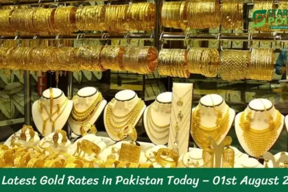 The Latest Gold Rates in Pakistan Today – 01st August 2023
